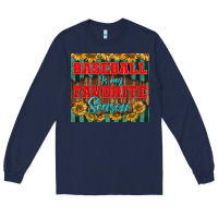 Navy baseball is my favorite season tumbler Long Sleeve Tee - BundleAndBundleShop