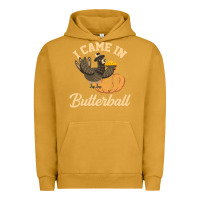 Pigment Peanut Butter i came in like a butterball funny Urban Hoodie - linhVisuals