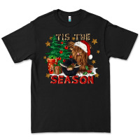 Black tis the season Premium Tee - CowGirlArtShop