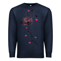 Navy just breathe Premium Sweatshirt - JahusDesignShop