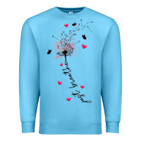 Ocean Blue just breathe Premium Sweatshirt - JahusDesignShop