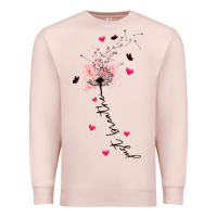 Pale Pink just breathe Premium Sweatshirt - JahusDesignShop