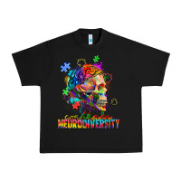 Black Embrace neurodiversity Urban Heavy Tee - FaDigitalArtStudio