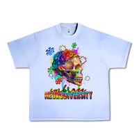 Grape Ice Embrace neurodiversity Urban Heavy Tee - FaDigitalArtStudio
