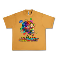 Peanut Butter Embrace neurodiversity Urban Heavy Tee - FaDigitalArtStudio