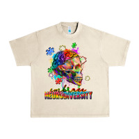 Sandshell Embrace neurodiversity Urban Heavy Tee - FaDigitalArtStudio