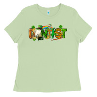 Matcha St. Patrick's Day Dentist Ladies Tee - CowGirlArtShop