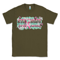 Army Green stronger than cancer cancer awareness Classic Tee - CowGirlArtShop