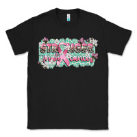 Black stronger than cancer cancer awareness Classic Tee - CowGirlArtShop