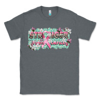 Charcoal Heather stronger than cancer cancer awareness Classic Tee - CowGirlArtShop