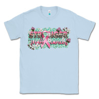 Dusty Blue stronger than cancer cancer awareness Classic Tee - CowGirlArtShop