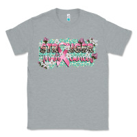 Heather Grey stronger than cancer cancer awareness Classic Tee - CowGirlArtShop