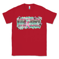 Red stronger than cancer cancer awareness Classic Tee - CowGirlArtShop