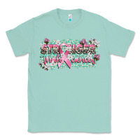 Seafoam stronger than cancer cancer awareness Classic Tee - CowGirlArtShop