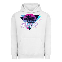 Pigment Lunar Rock miami beach souvenir vintage 80s Urban Hoodie - linhVisuals