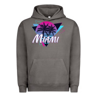 Miami Beach Souvenir Vintage 80s Urban Hoodie | Teevron
