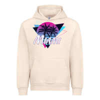 Sandshell miami beach souvenir vintage 80s Urban Hoodie - linhVisuals