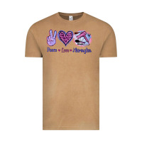 Vintage Camel Peace Love Hairstylist Vintage Tee - Jasminsmagicworld