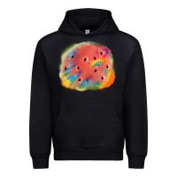 Black tie die watermelon Urban Hoodie - JahusDesignShop
