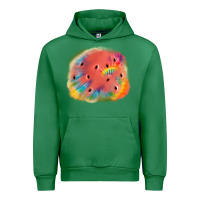 Emerald tie die watermelon Urban Hoodie - JahusDesignShop