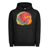 Pigment Black tie die watermelon Urban Hoodie - JahusDesignShop