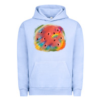 Pigment Grape Ice tie die watermelon Urban Hoodie - JahusDesignShop