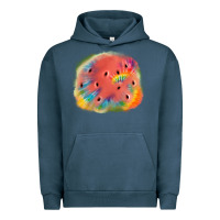 Pigment Midnight Navy tie die watermelon Urban Hoodie - JahusDesignShop