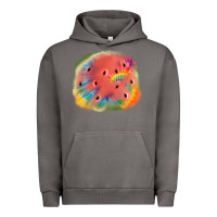 Pigment Tornado tie die watermelon Urban Hoodie - JahusDesignShop