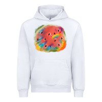 White tie die watermelon Urban Hoodie - JahusDesignShop
