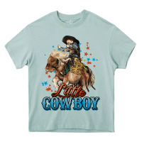 Arona Little Cowboy Midilli Horse kid boy Heavy Core Tee - HowdyJamesFarm