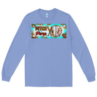 Colony Blue pitch please Long Sleeve Tee - BundleAndBundleShop