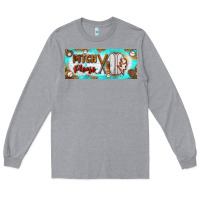 Heather Grey pitch please Long Sleeve Tee - BundleAndBundleShop
