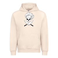 Sandshell chef skull and crossbones knives halloween Urban Hoodie - linhVisuals