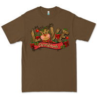 Cacao love christmas reindeer Premium Tee - CowGirlArtShop