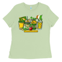 Matcha St. Patrick's Day Teacher coffee cups Ladies Tee - HowdyJamesFarm