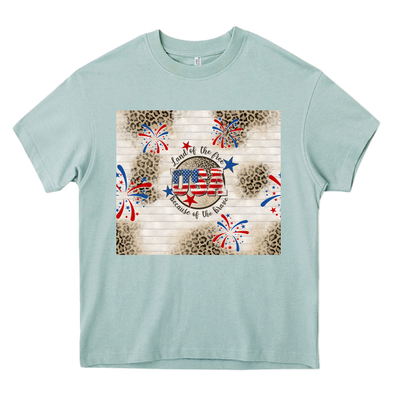 Usa Land Of The Free Because Of The Brave Heavy Core Tee by TumblerDesignByShophia | Teevron