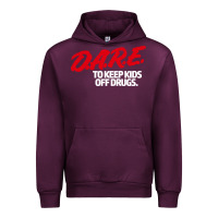 Mauve Wine d.a.r.e Urban Hoodie - linhVisuals