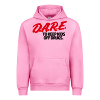 Fuchsia Pink d.a.r.e Urban Hoodie - linhVisuals