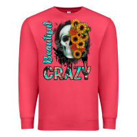 Cardinal beautiful crazy skull Premium Sweatshirt - JahusDesignShop