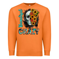 Carrot beautiful crazy skull Premium Sweatshirt - JahusDesignShop