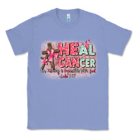 Colony Blue heal cancer luke 1 37 Classic Tee - CowGirlArtShop