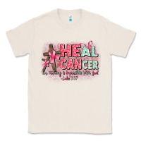 Natural heal cancer luke 1 37 Classic Tee - CowGirlArtShop