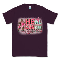 Plum heal cancer luke 1 37 Classic Tee - CowGirlArtShop