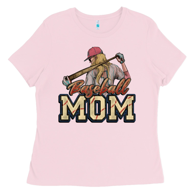 Baseball Mom Ladies Tee by HowdyJamesFarm | Teevron