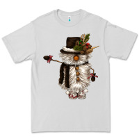 Dove Grey snowman gnome Premium Tee - CowGirlArtShop