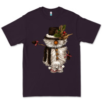Plum snowman gnome Premium Tee - CowGirlArtShop