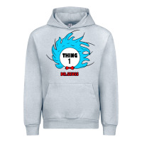 Heather Grey thing 1 Urban Hoodie - linhVisuals