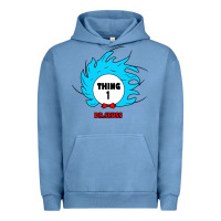 Pigment Pebble Blue thing 1 Urban Hoodie - linhVisuals