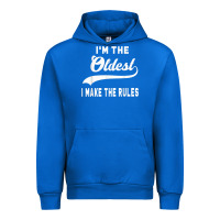 Cobalt im the oldest i make the rules siblings family Urban Hoodie - linhVisuals