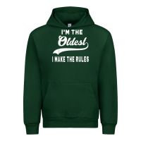 Forest Green im the oldest i make the rules siblings family Urban Hoodie - linhVisuals